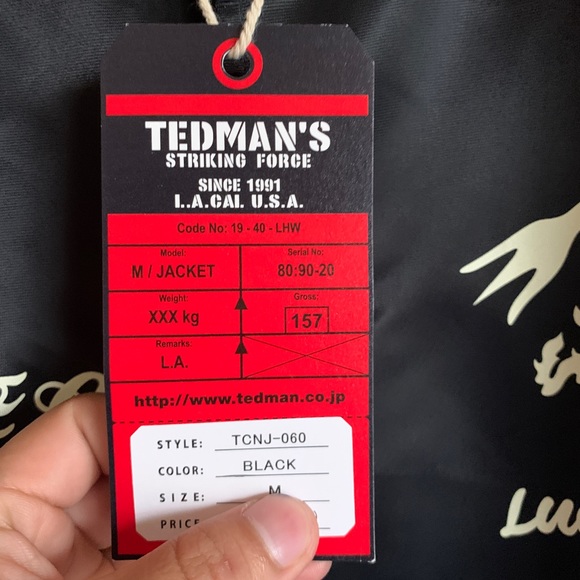 Tedman company jacket vintage aviation from japan. - Picture 2 of 8